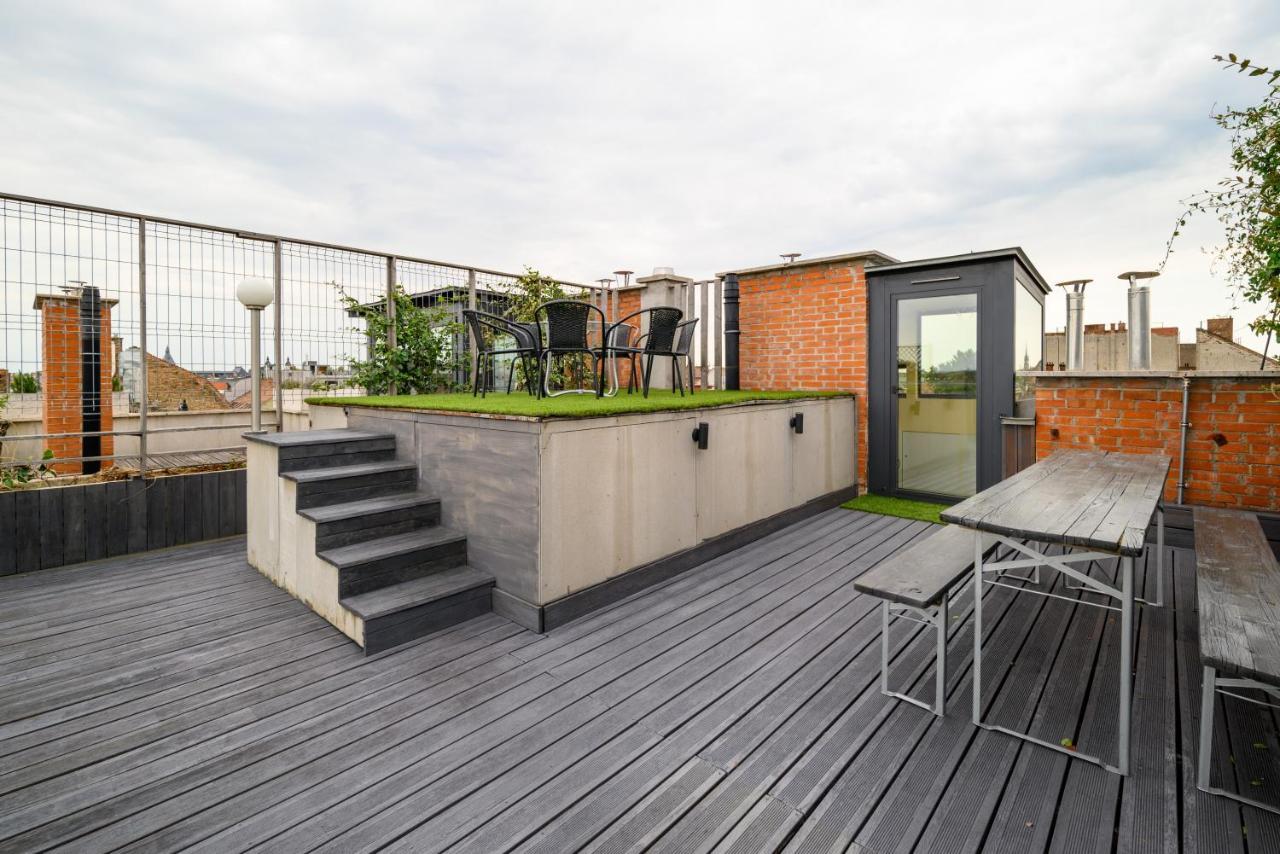 3Bedroom Triplex Rooftop Apartment Budapest Esterno foto