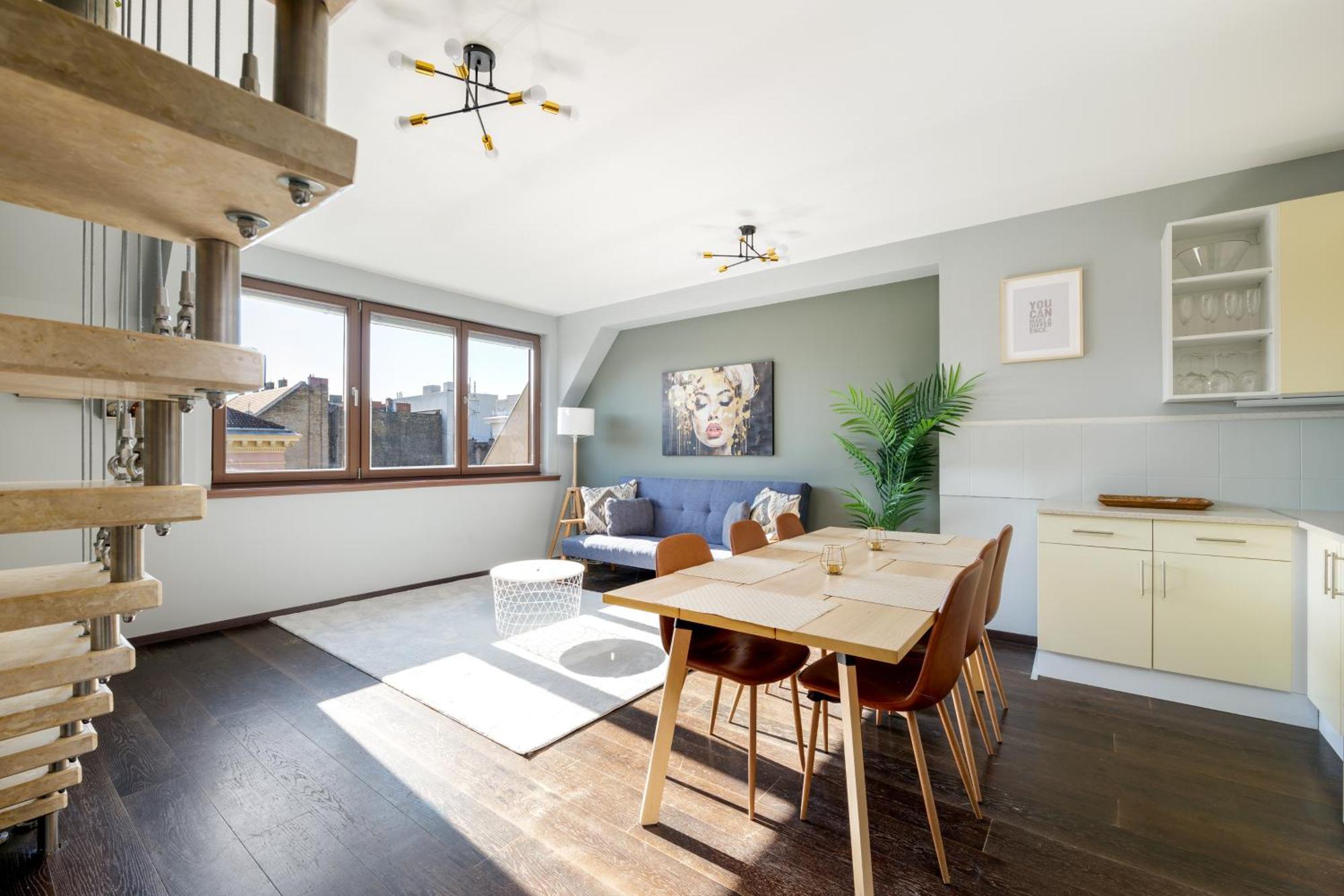 3Bedroom Triplex Rooftop Apartment Budapest Esterno foto